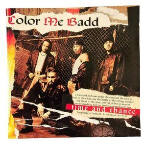 Color Me Badd "Time & Chance" 1993 Vintage Music Album CD  37621cd